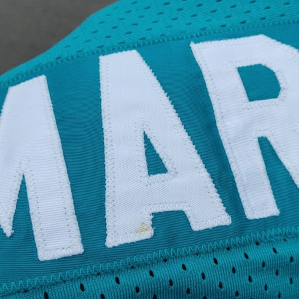 Vtg 90s NFL Miami Dolphins Dan Marino #13 Mesh Ravens Made in Canada Jersey L - Picture 10 of 10
